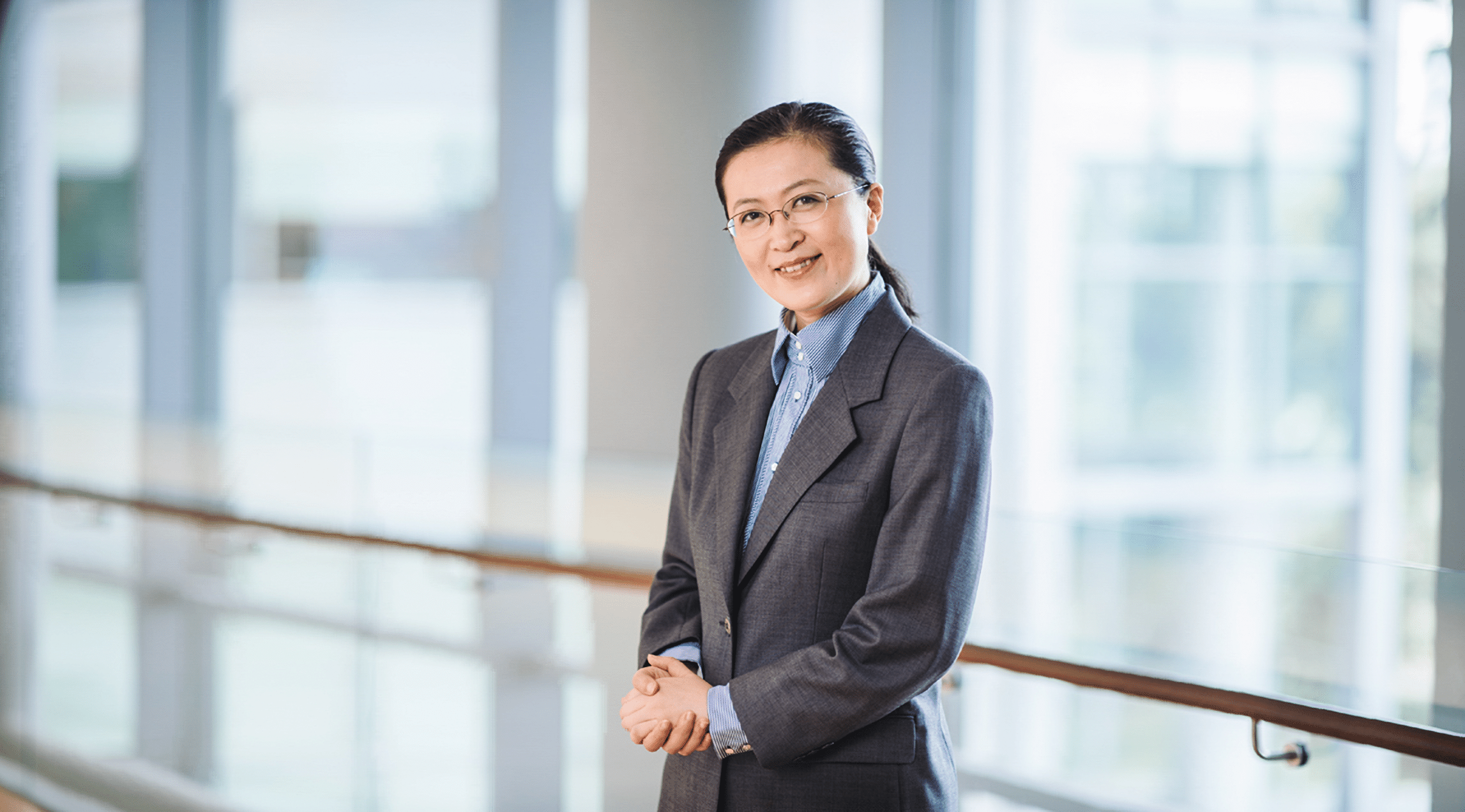 Prof Liu Bin, who joined NUS in 2005, is a leader in the field of organic functional materials.