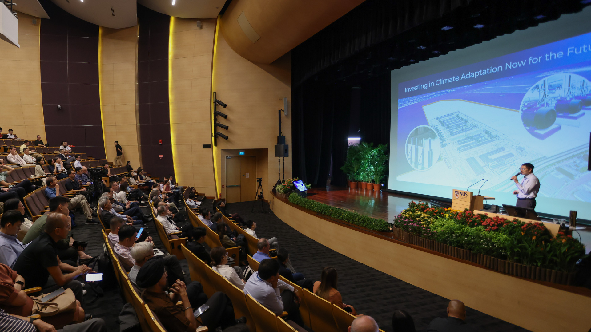 The symposium was one of the key opening events for the month-long NUS Sustainability CONNECT festival.