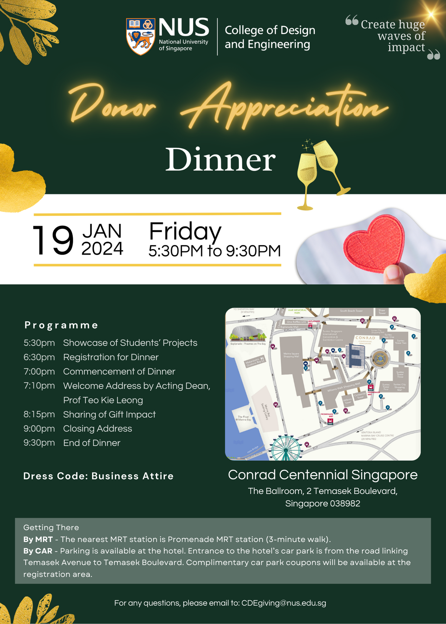 Donor Appreciation Dinner Invitation Donor Appreciation Dinner Invitation