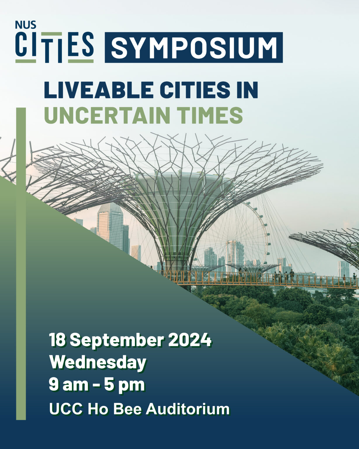 NUS Cities Symposium Liveable Cities in Uncertain Times