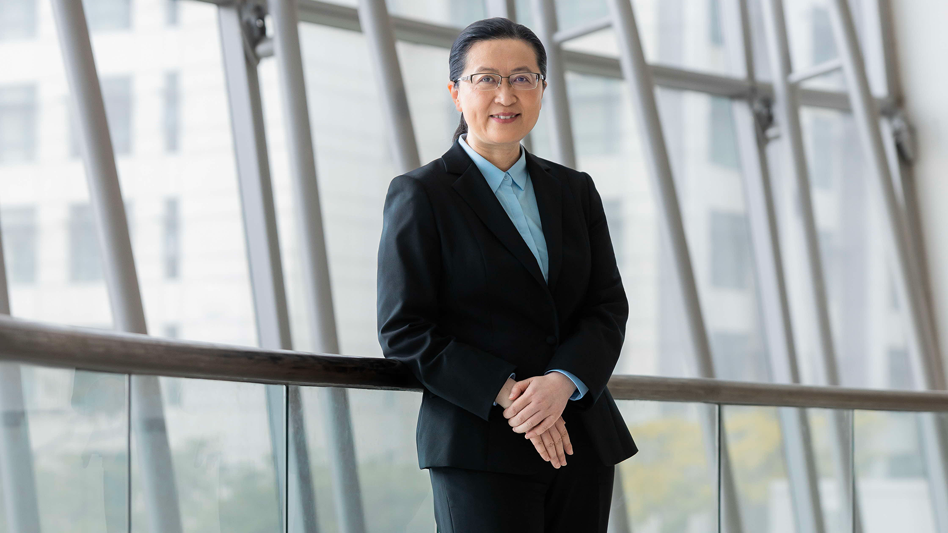 Prof Liu Bin has been instrumental in fostering innovation and nurturing future research leaders. (Photo credit: National Research Foundation, Singapore)