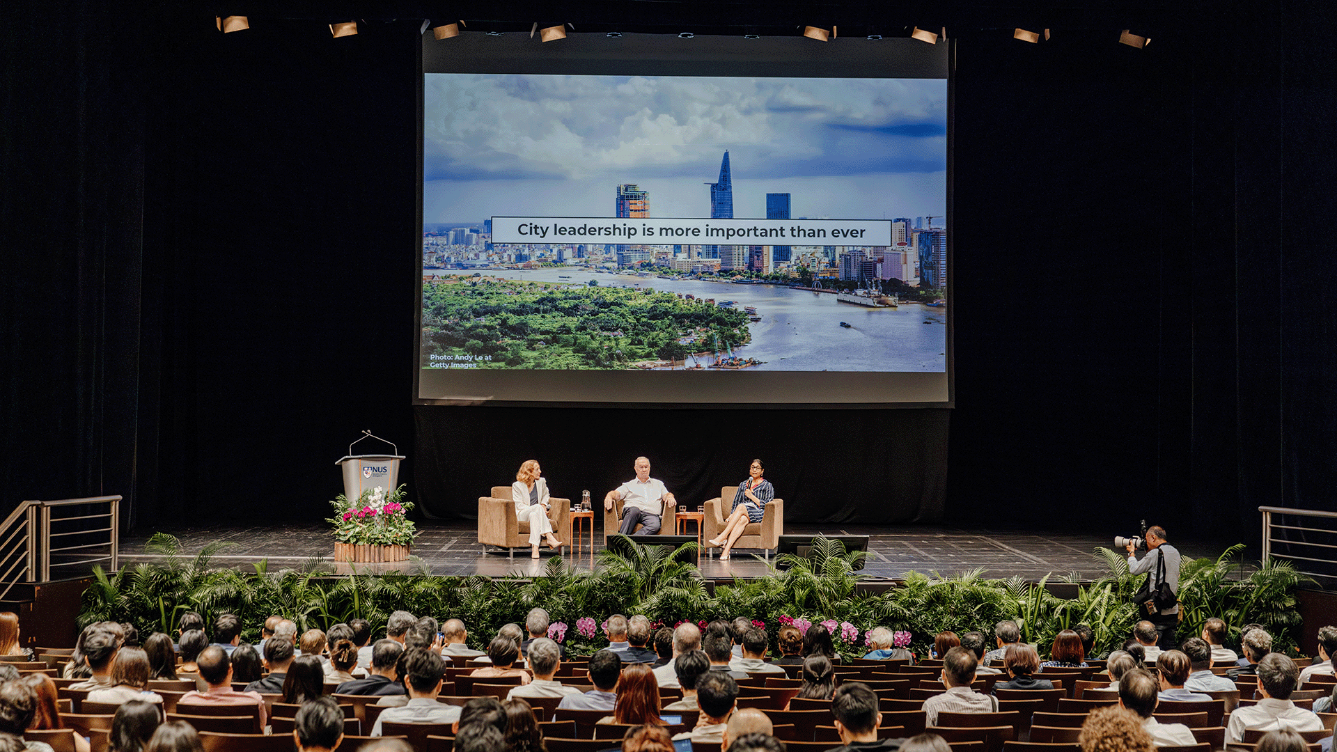 The day-long symposium aimed to explore the critical question of how liveable cities can be made more resilient.