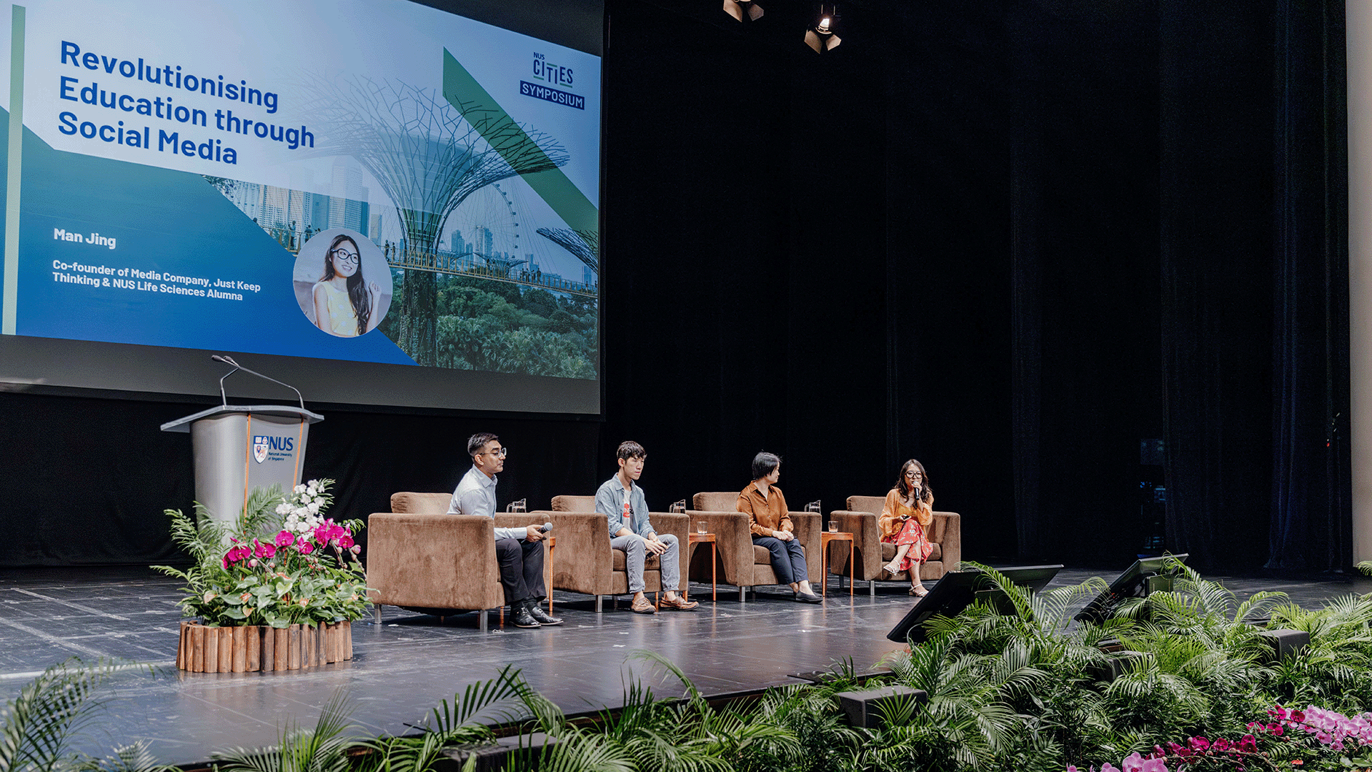 The Young Leaders Panel discussed innovative approaches to shaping future cities, including the challenges of building public engagement and changing mindsets.