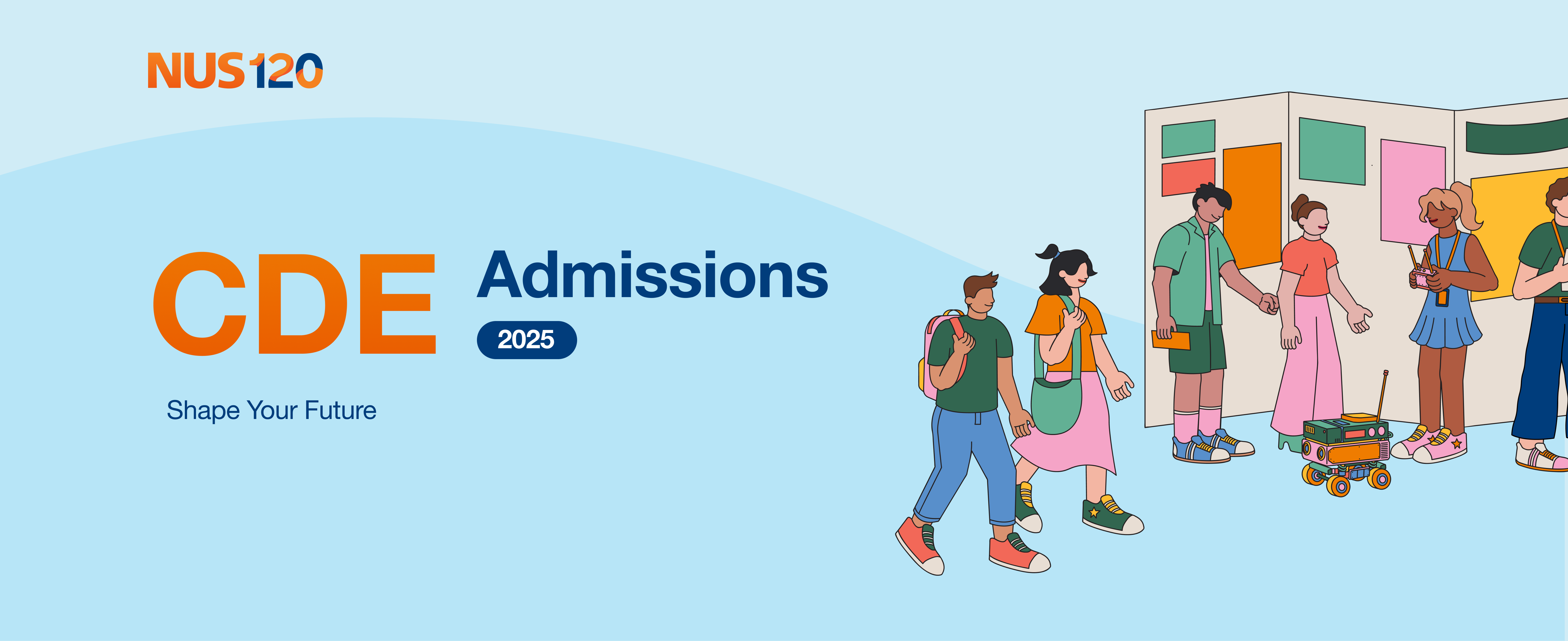CDE ADMISSIONS BANNER CDE ADMISSIONS BANNER
