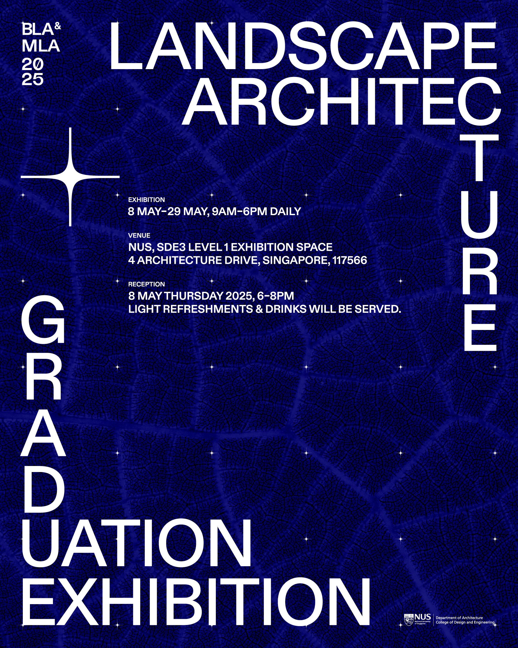 Landscape Architecture Gradshow 2025 Poster