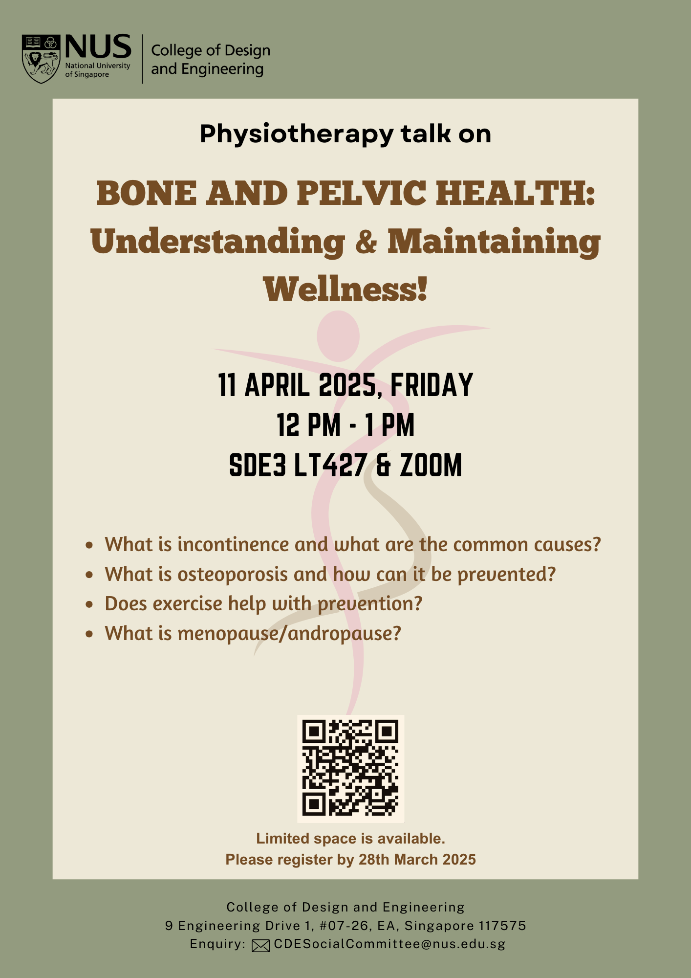 Physiotherapy talk - 11 April 2025