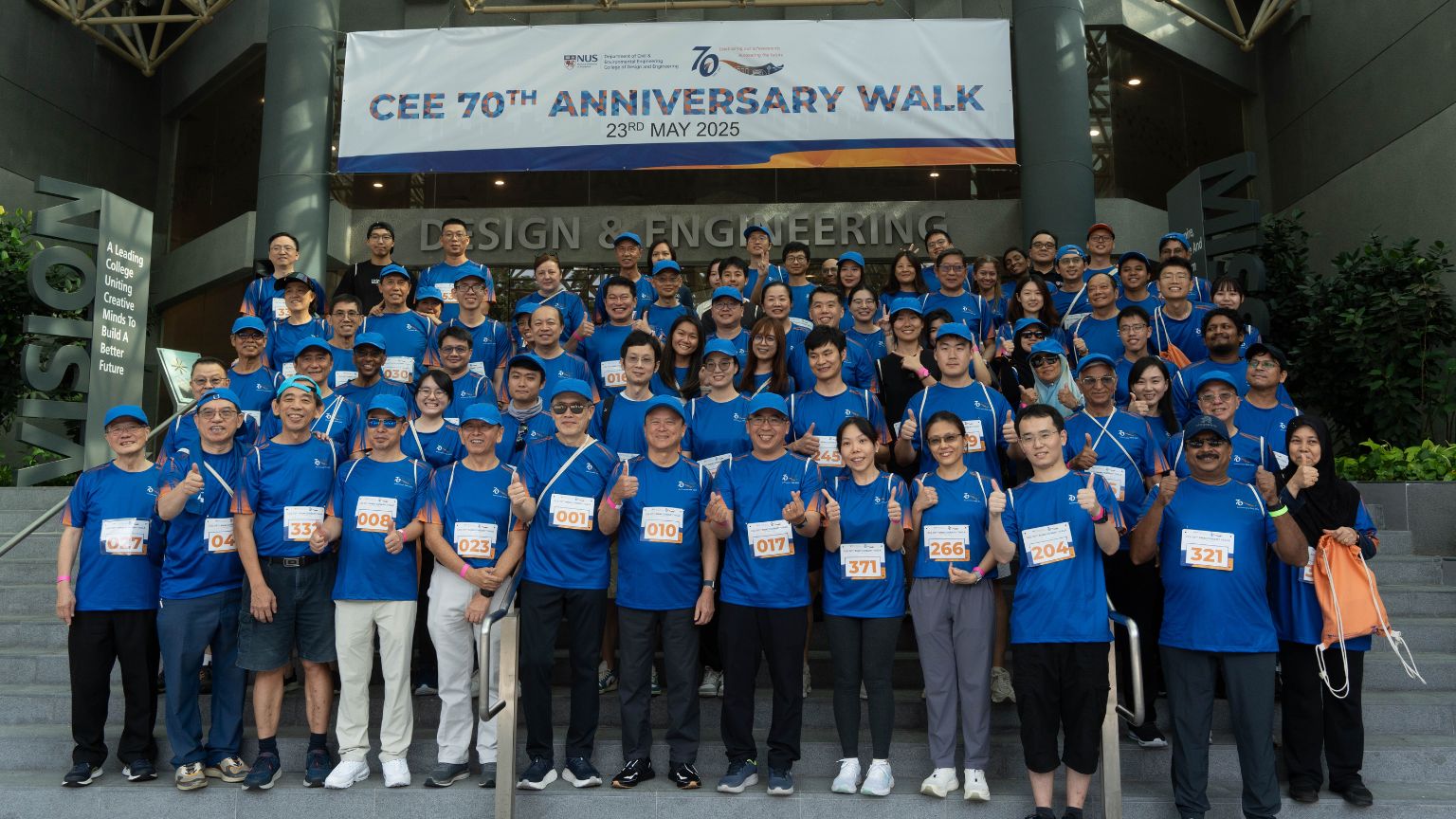 CEE 70th walk