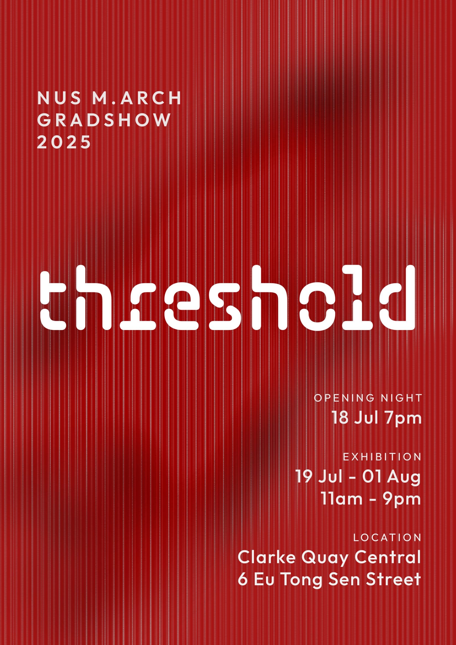 M Arch Gradshow 2025 Poster