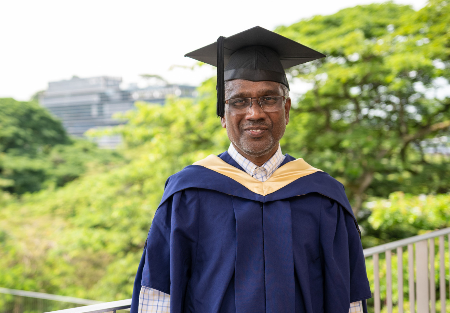 1 Haja Mohideen continues to build a strong foundation through lifelong learning in the Master of Science (Civil Engineering) programme