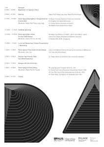 ENgAGE Symposium 2025 Programme