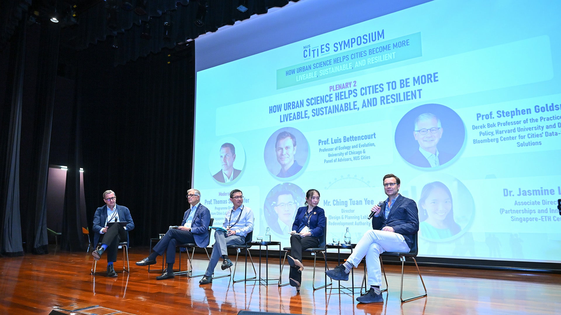 030925-332 The symposium conveyed the urgency of rethinking cities for resilience, health, and sustainability.