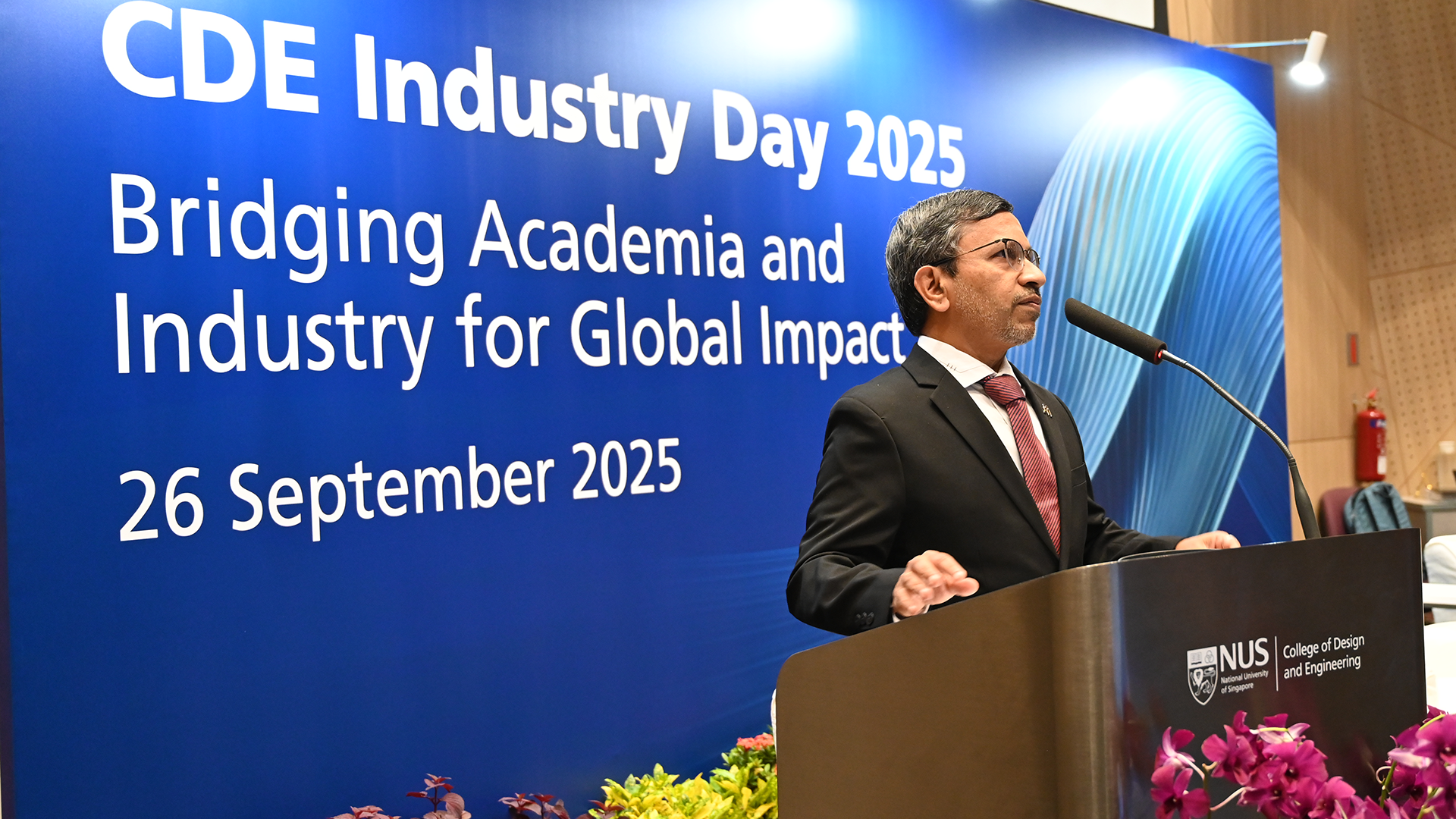 Mr Krishnan Subramanian, Corporate Vice President of NAND Technology Integration at Micron Technology urged students to see opportunities in shaping the future of AI-powered technologies.
