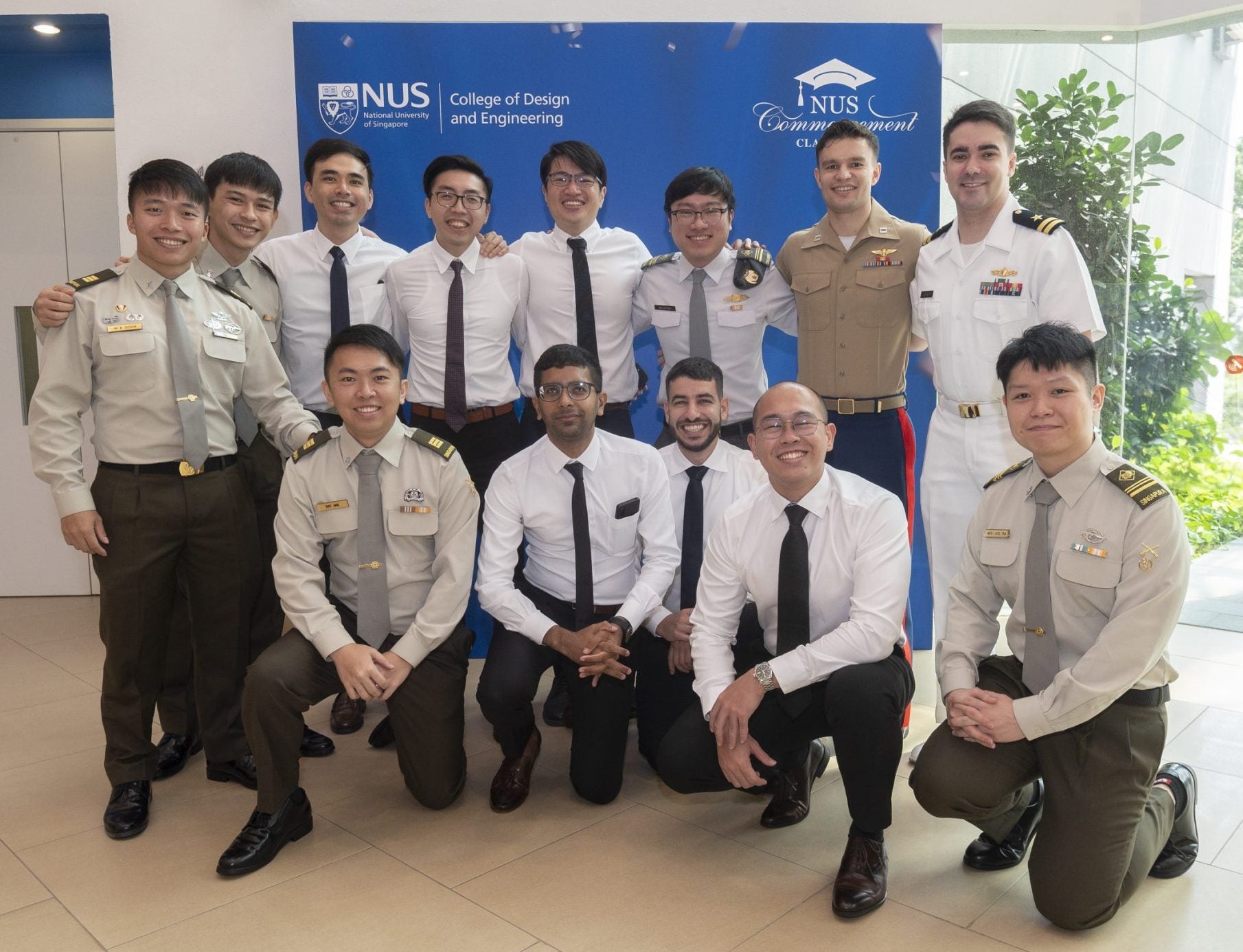 TDSI graduates at NUS Commencement