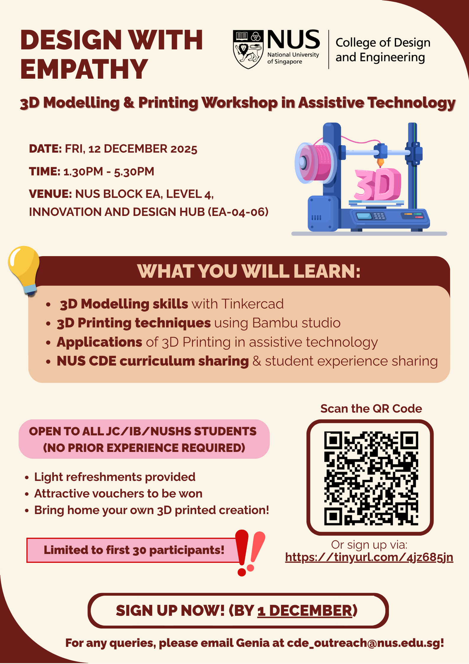 3D Printing workshop