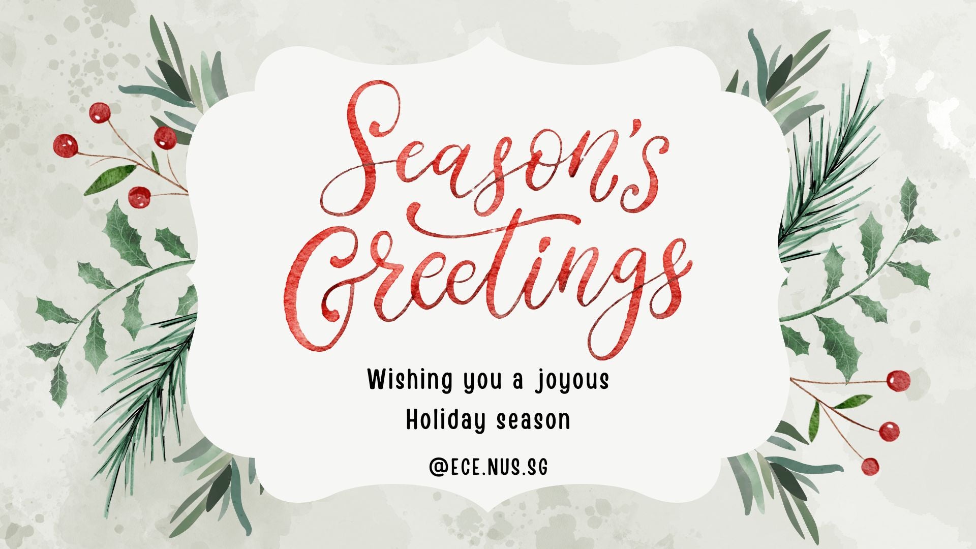 Dec 2025 Seasons greetings