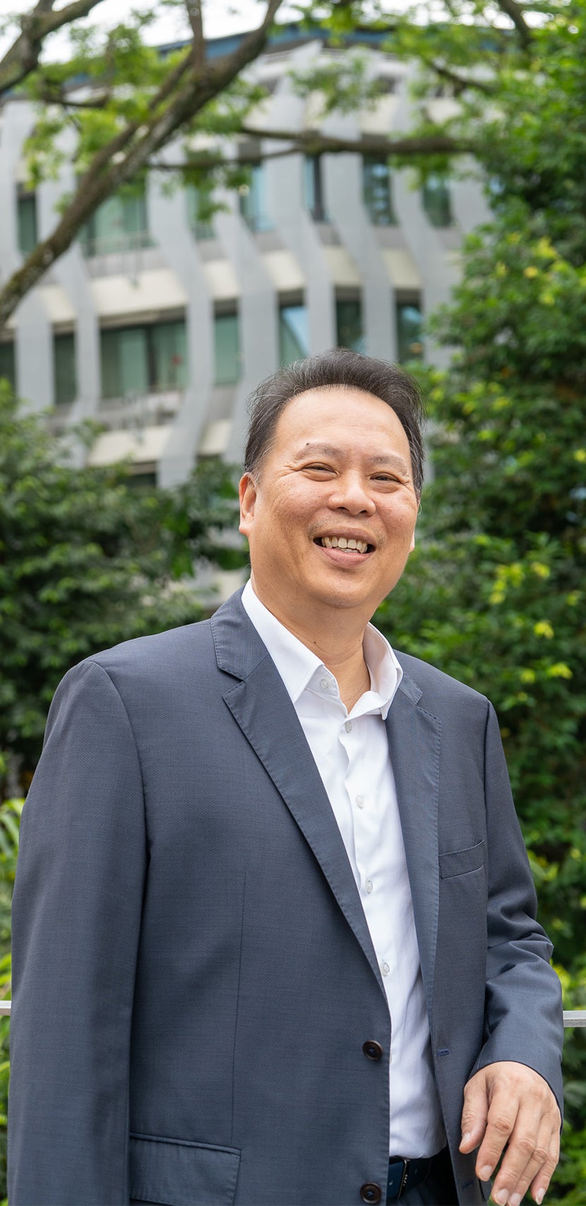 NUS CDE Dean Prof Teo Kie Leong