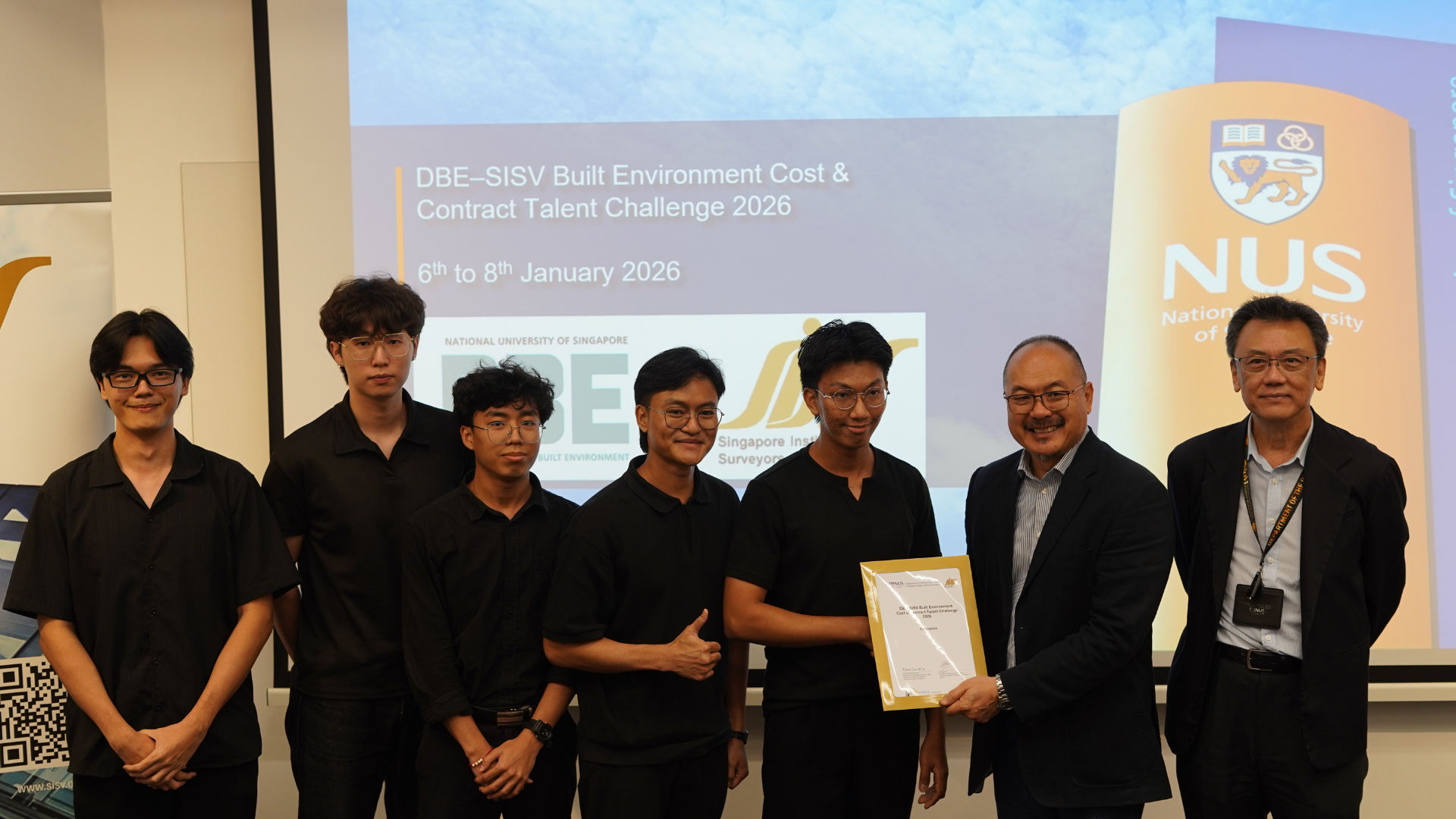 NUS CDE SISV challenge attendees