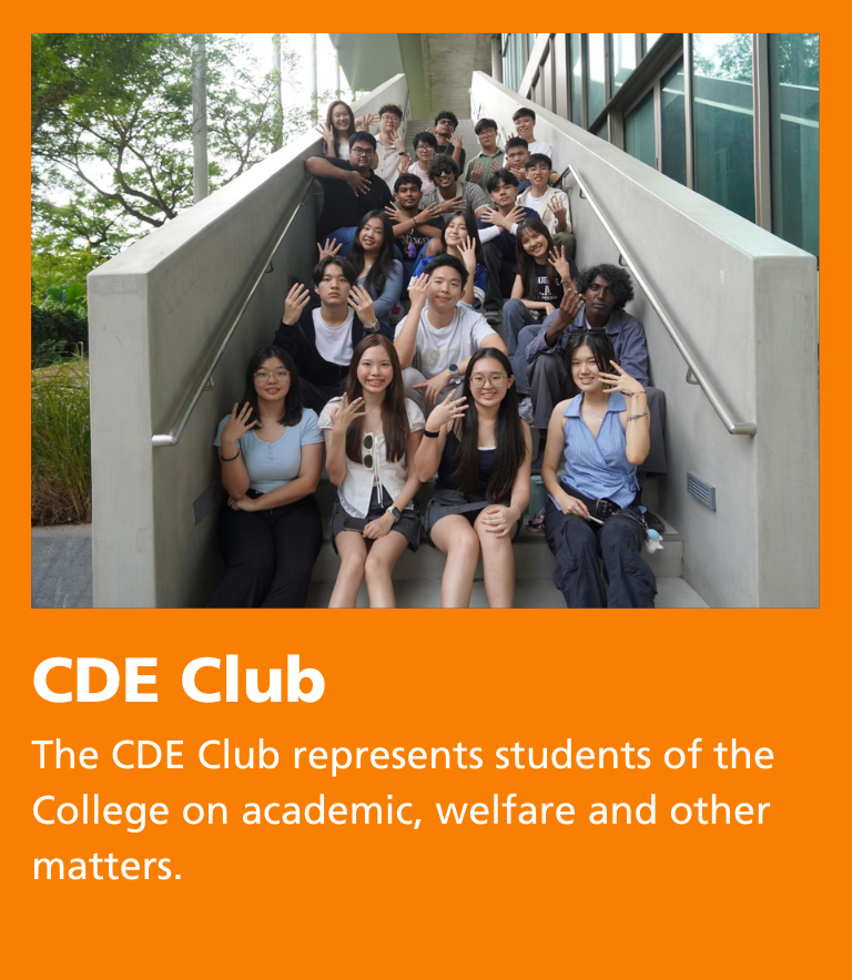 NUS CDE Club students