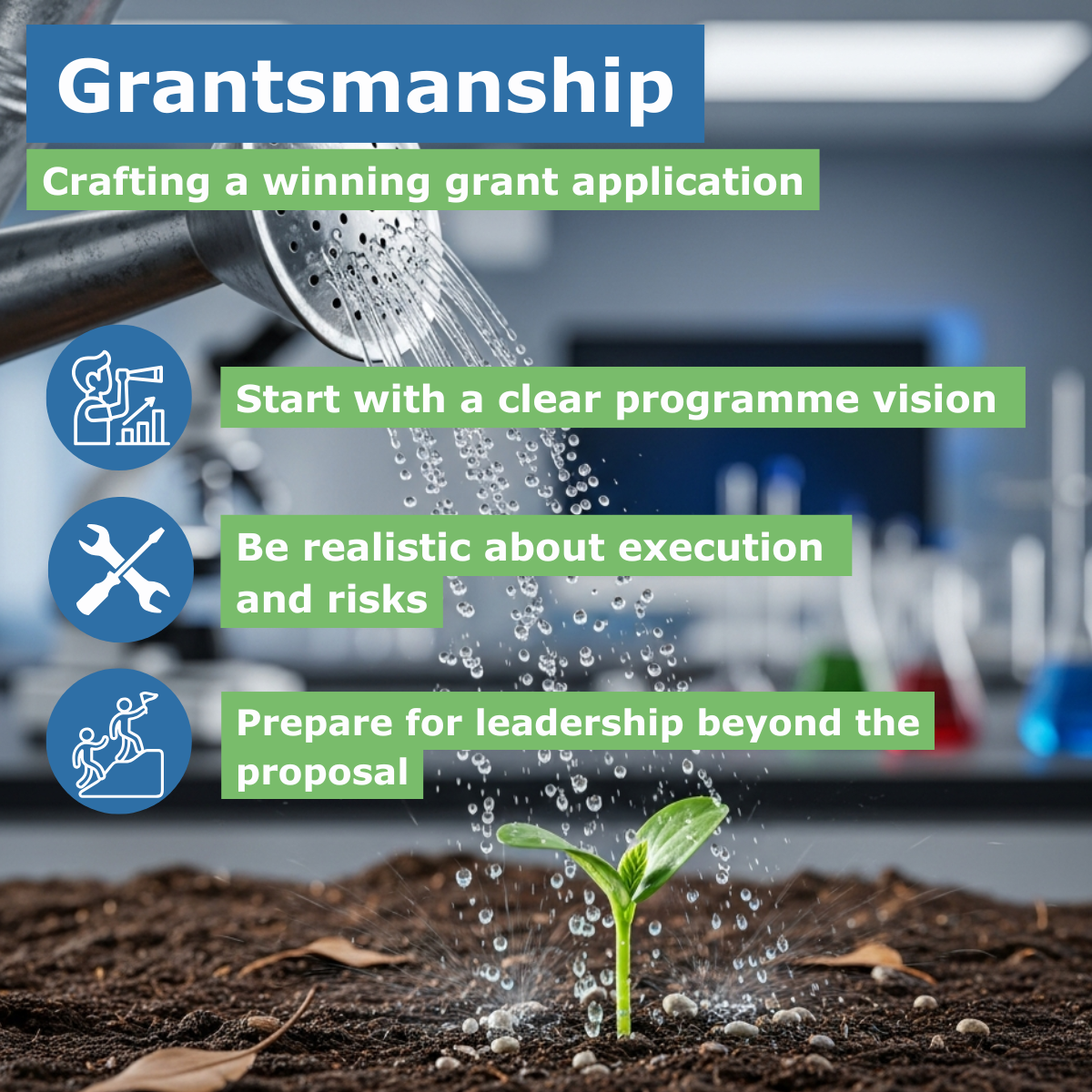 NUS CDE Grantsmanship Workshop Tips