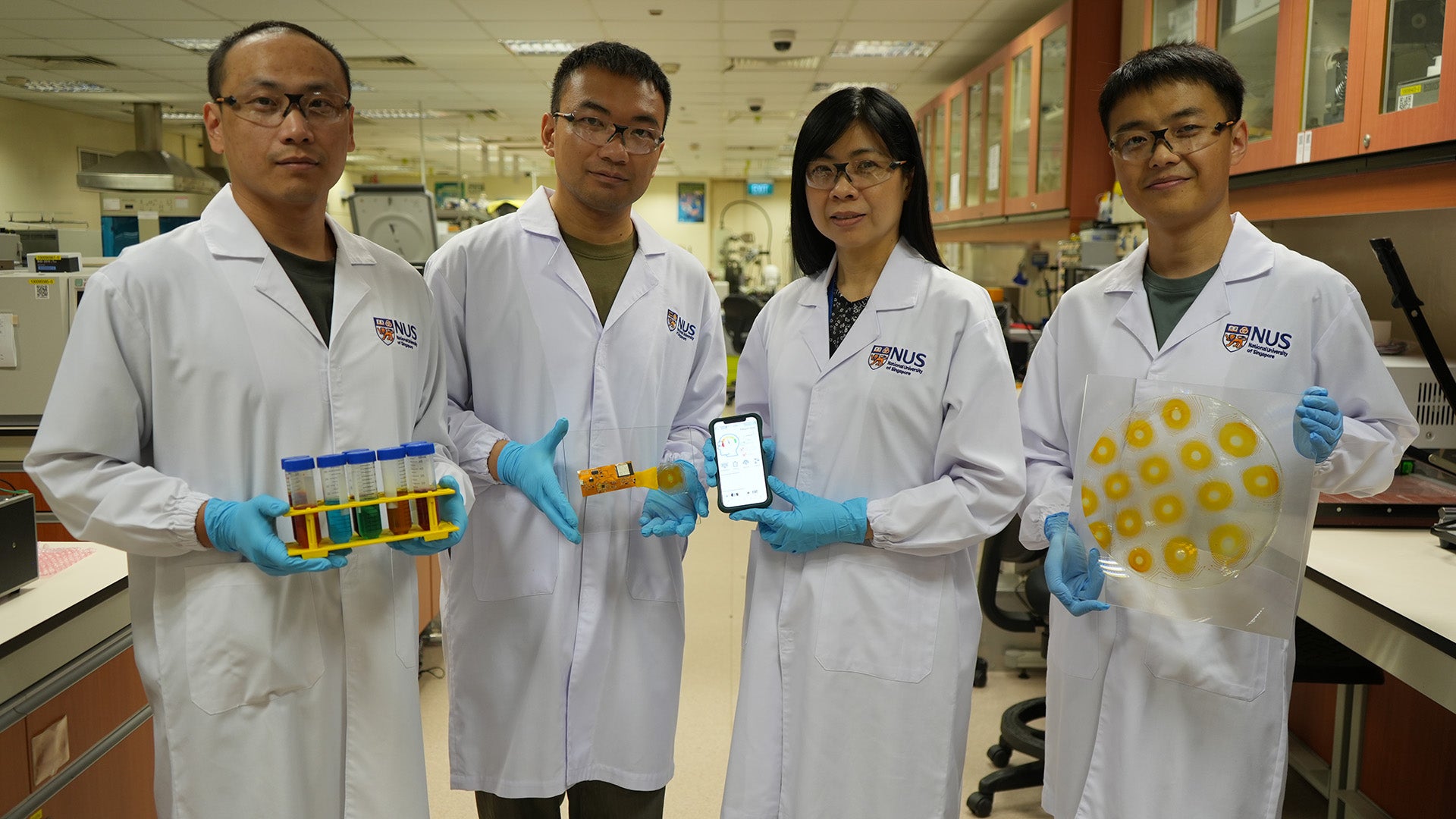 Research team led by Professor Ho Ghim Wei