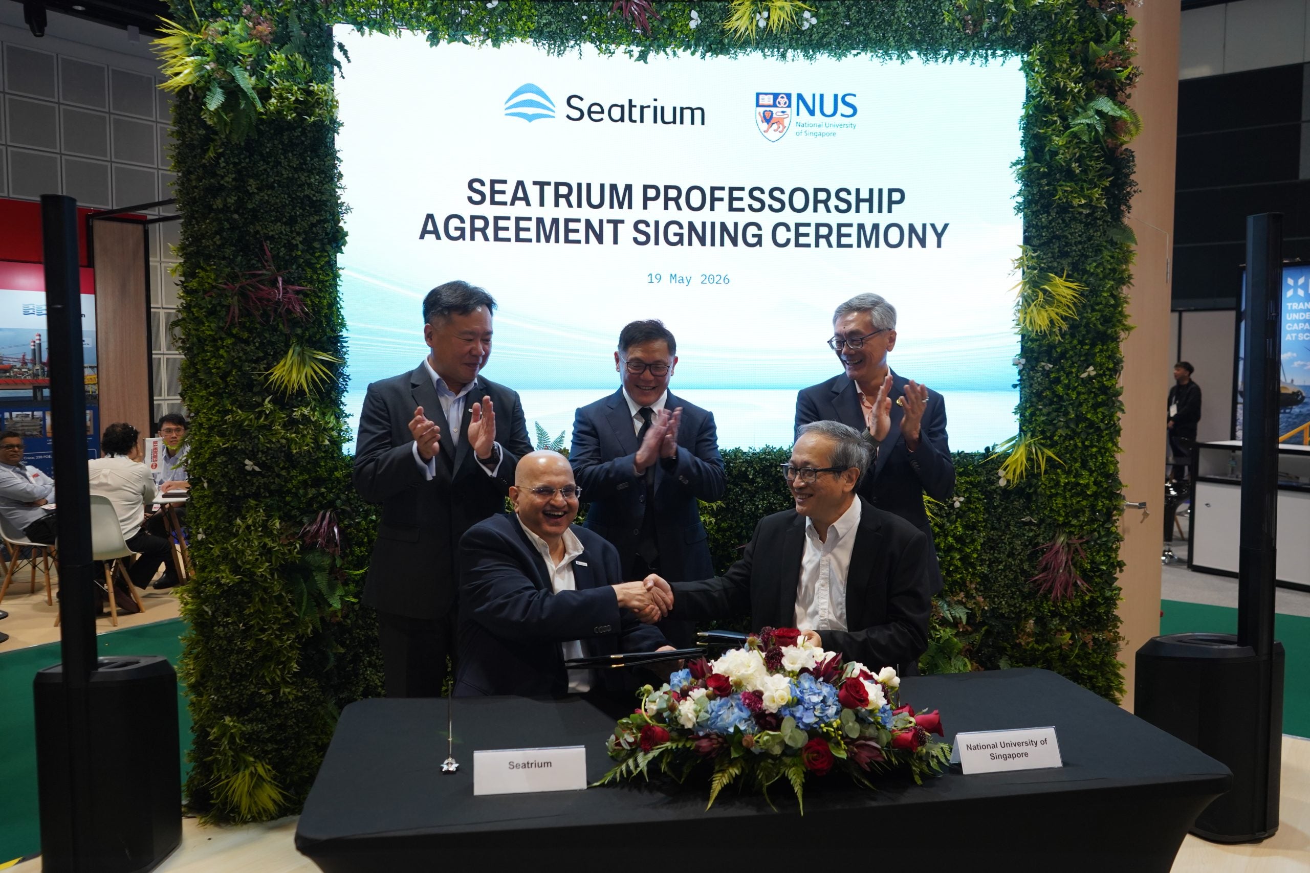 Seatrium Professorship Signing Ceremony
