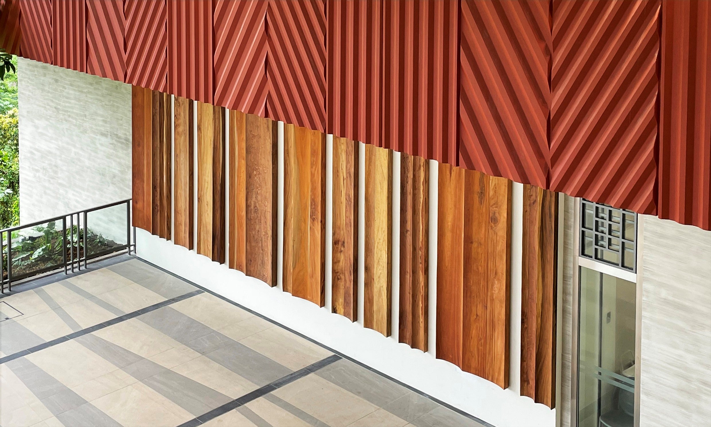 SkyTimber’s BioHeal research explores how timber-based environments enhance healing, reduce stress and improve cognitive well-being — demonstrated at Alexandra Hospital’s Rehabilitation Centre, where local timber was transformed into therapeutic architectural elements supporting patients’ healing journeys.