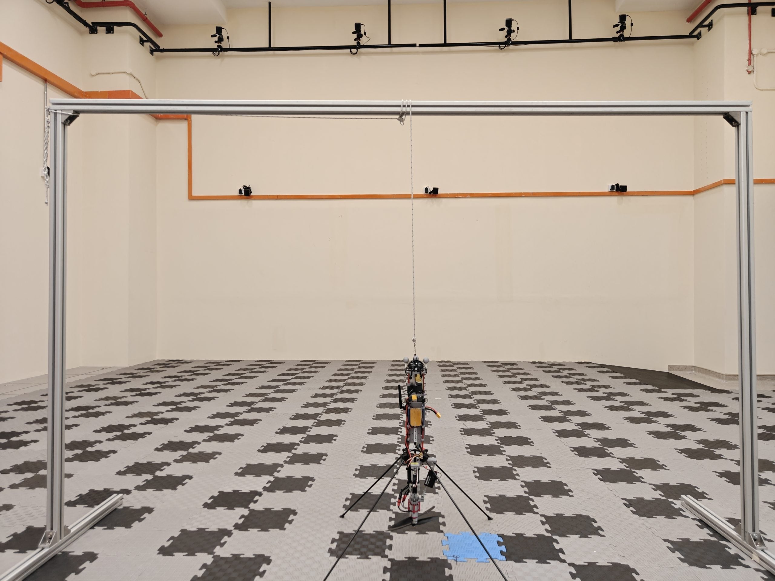 Assistant Professor Zhao Lin is developing a complete 6-DOF rocket model equipped with a thrust vector control system, which enables the rocket to adjust the direction of its engine thrust to govern orientation and angular velocity.