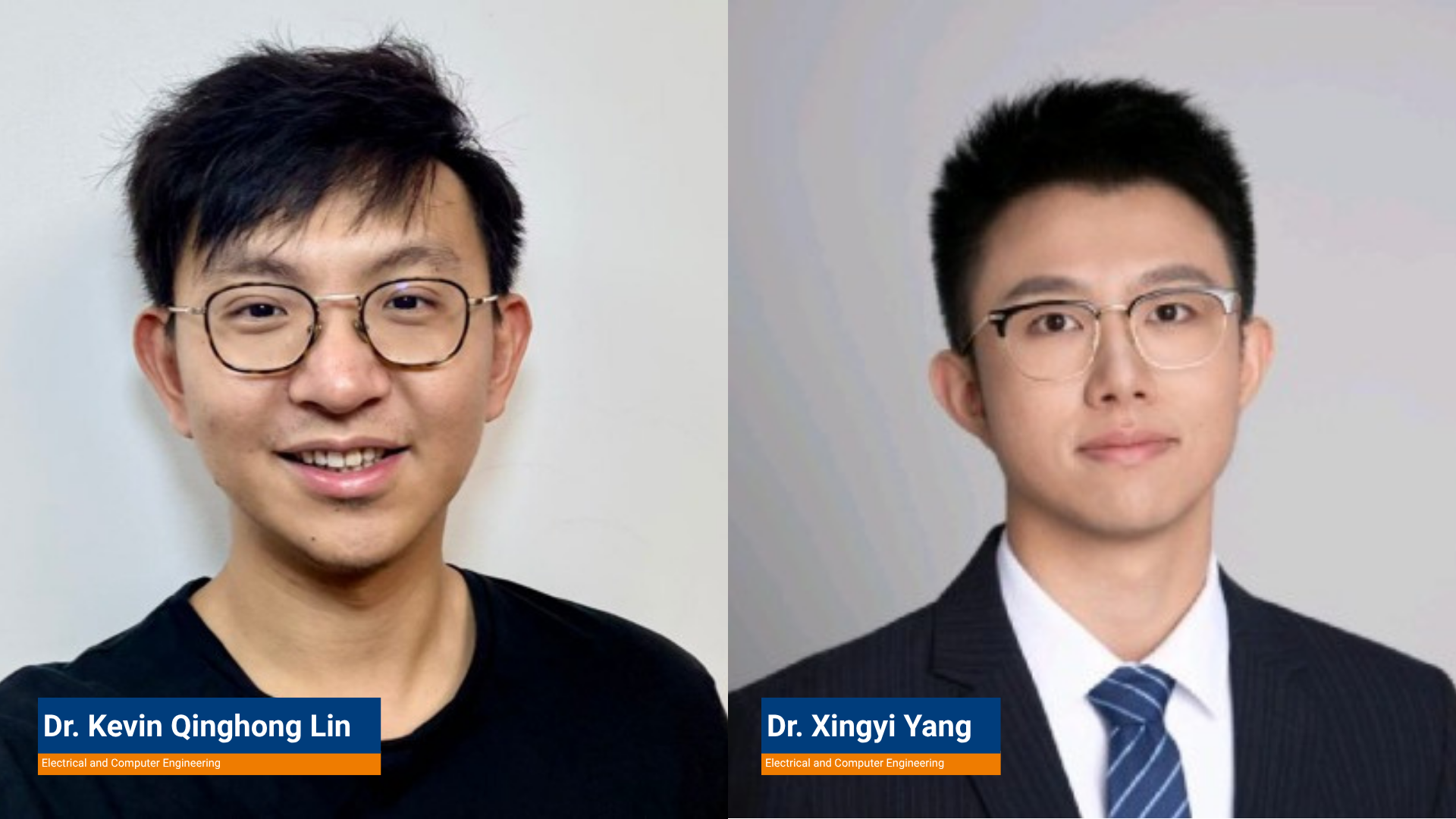 Dr. Xingyi Yang Dr. Kevin Qinghong Lin