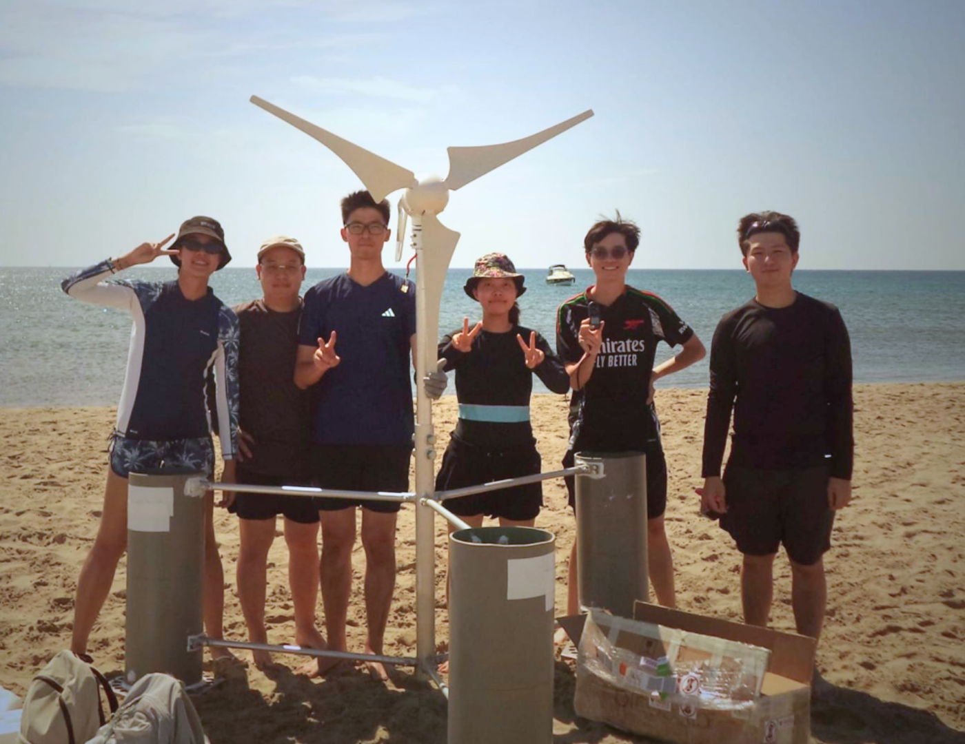 CEE students for Floating Wind Challenge