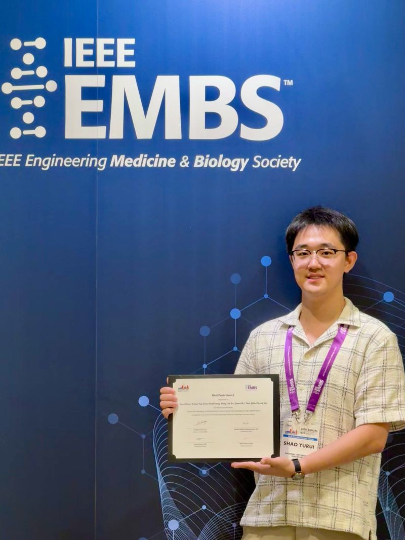 IEEE EMBS Best Paper Award