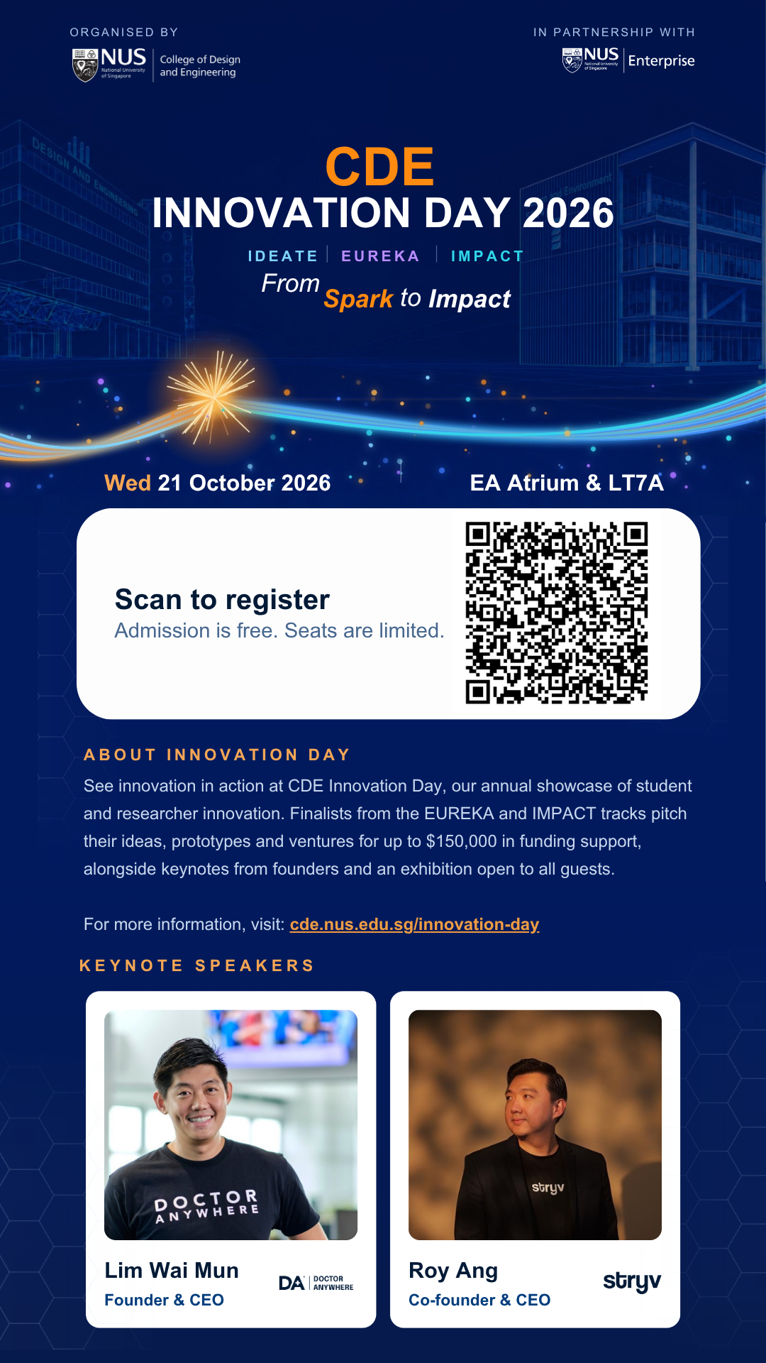 nus-cde-Innovation Day-September Display