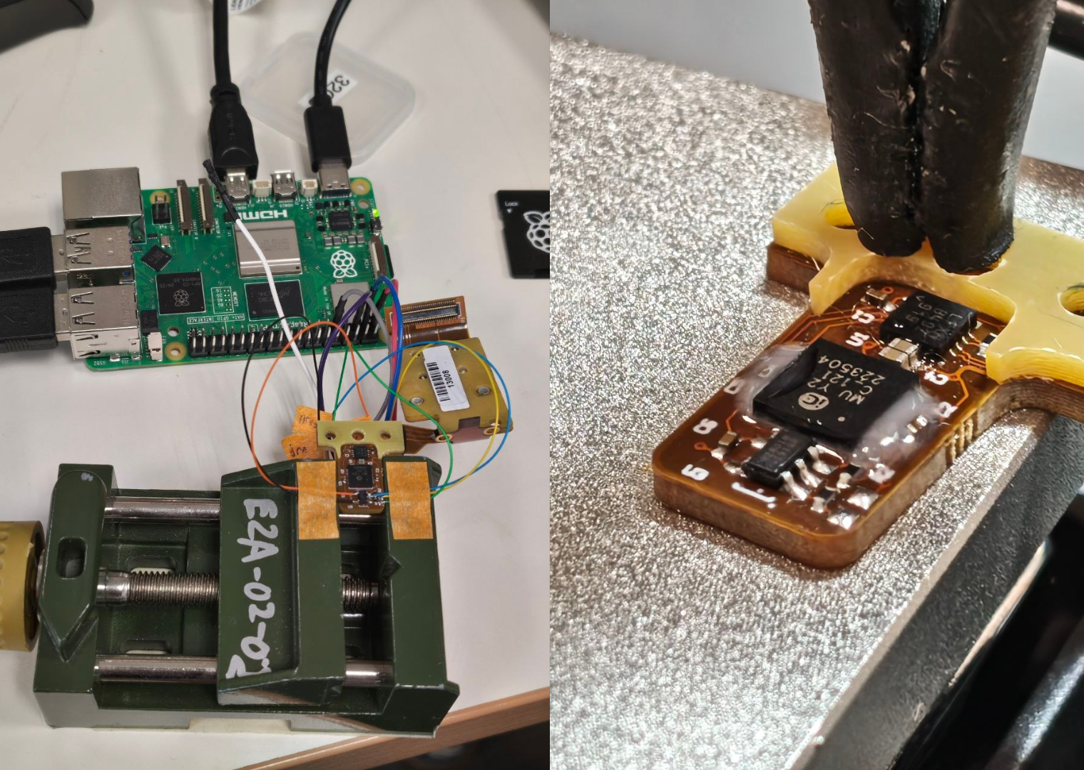 Position encoder debugging and reflow-soldering replacement IC