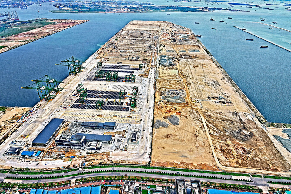 Stage Of Tuas Port Development