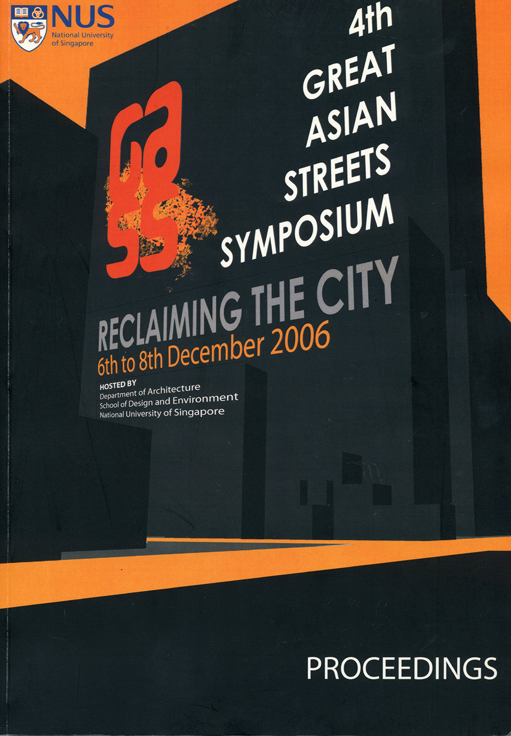 4th Great Asian Streets Symposium: Reclaiming the City