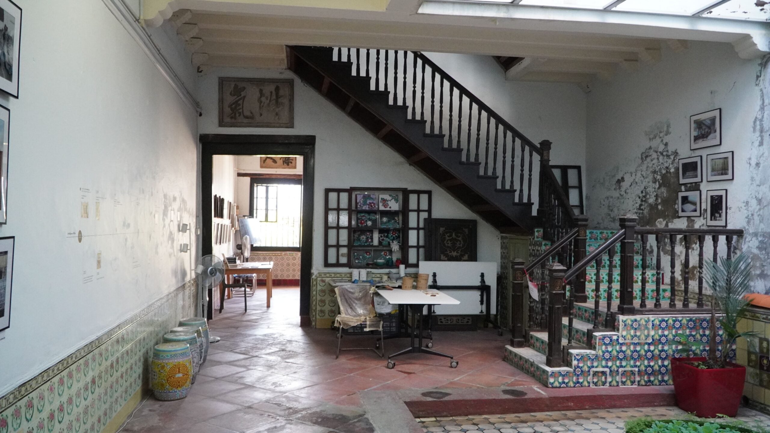 The first floor shows original features. Photo: Chloe Henville.