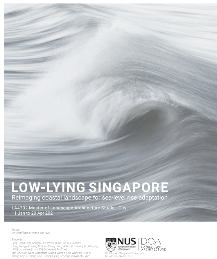 Low lying Singapore: reimaging coastal landscapes for sea-level rise adaptation