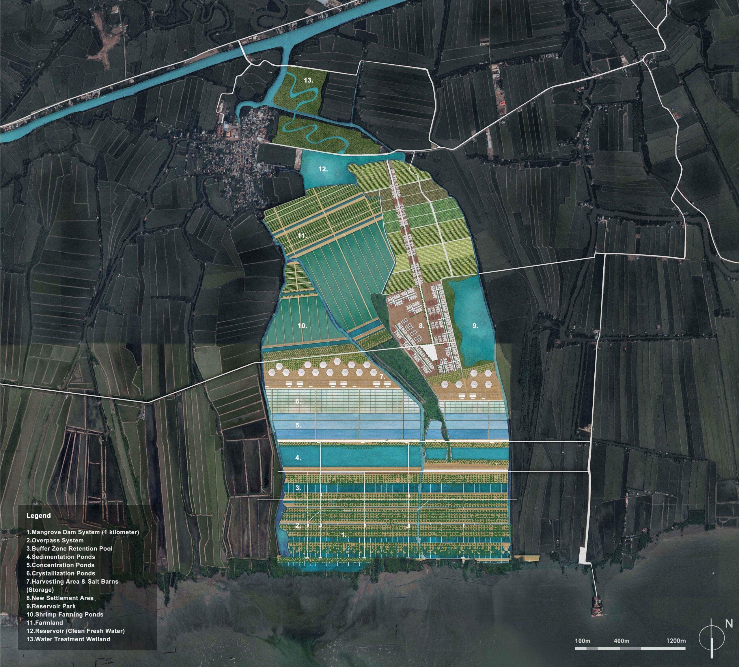 Let The Evolving Land Save Bangkok Bay: The Transformation of Marginalized Land of Large Coastal Cities in Asia Dominated by Climate Change