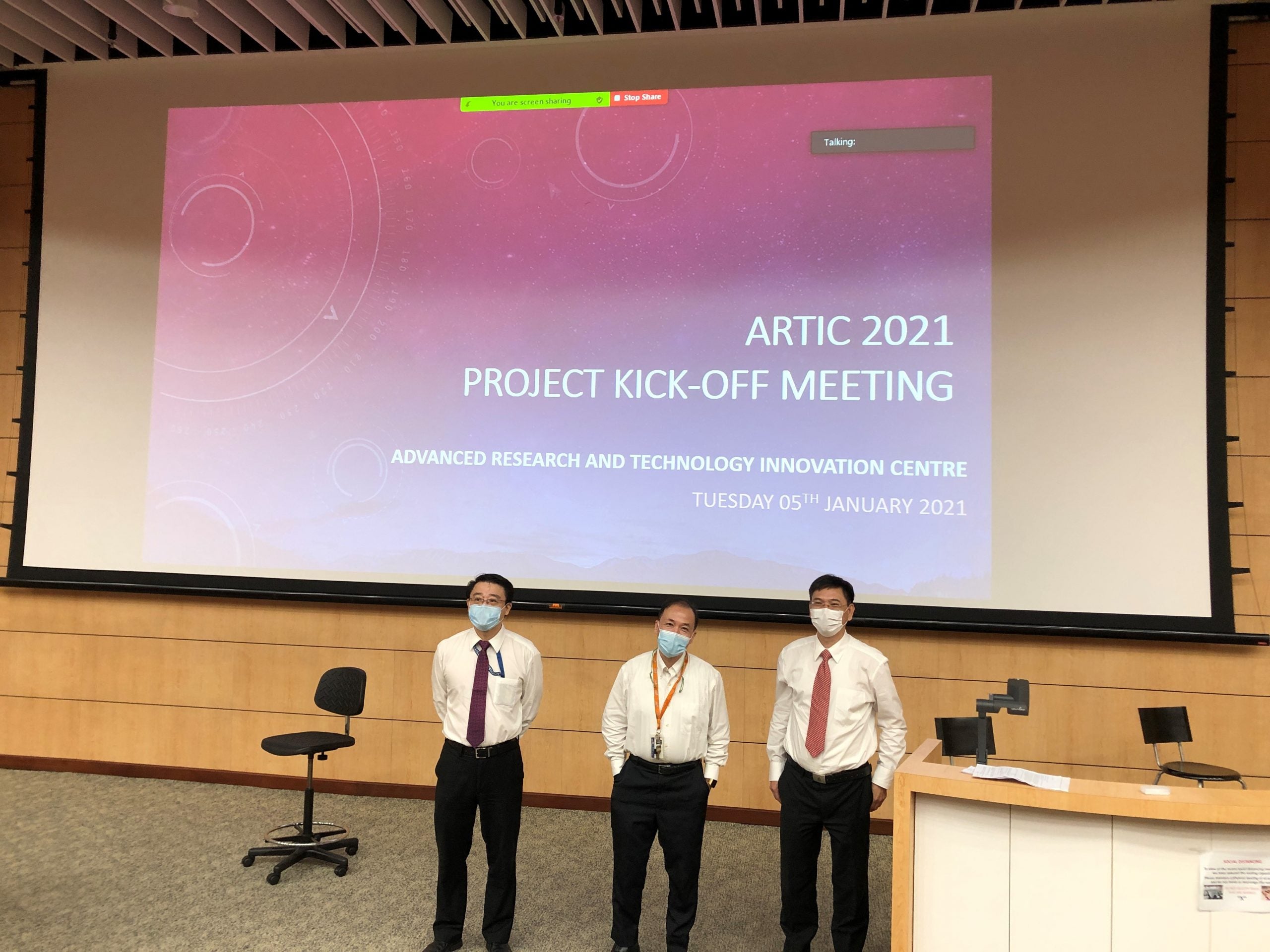 ARTIC Project Kick-Off Meeting – Advanced Research and Technology ...