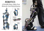 Portable Knee-Ankle-Foot Robot for Gait Rehabilitation