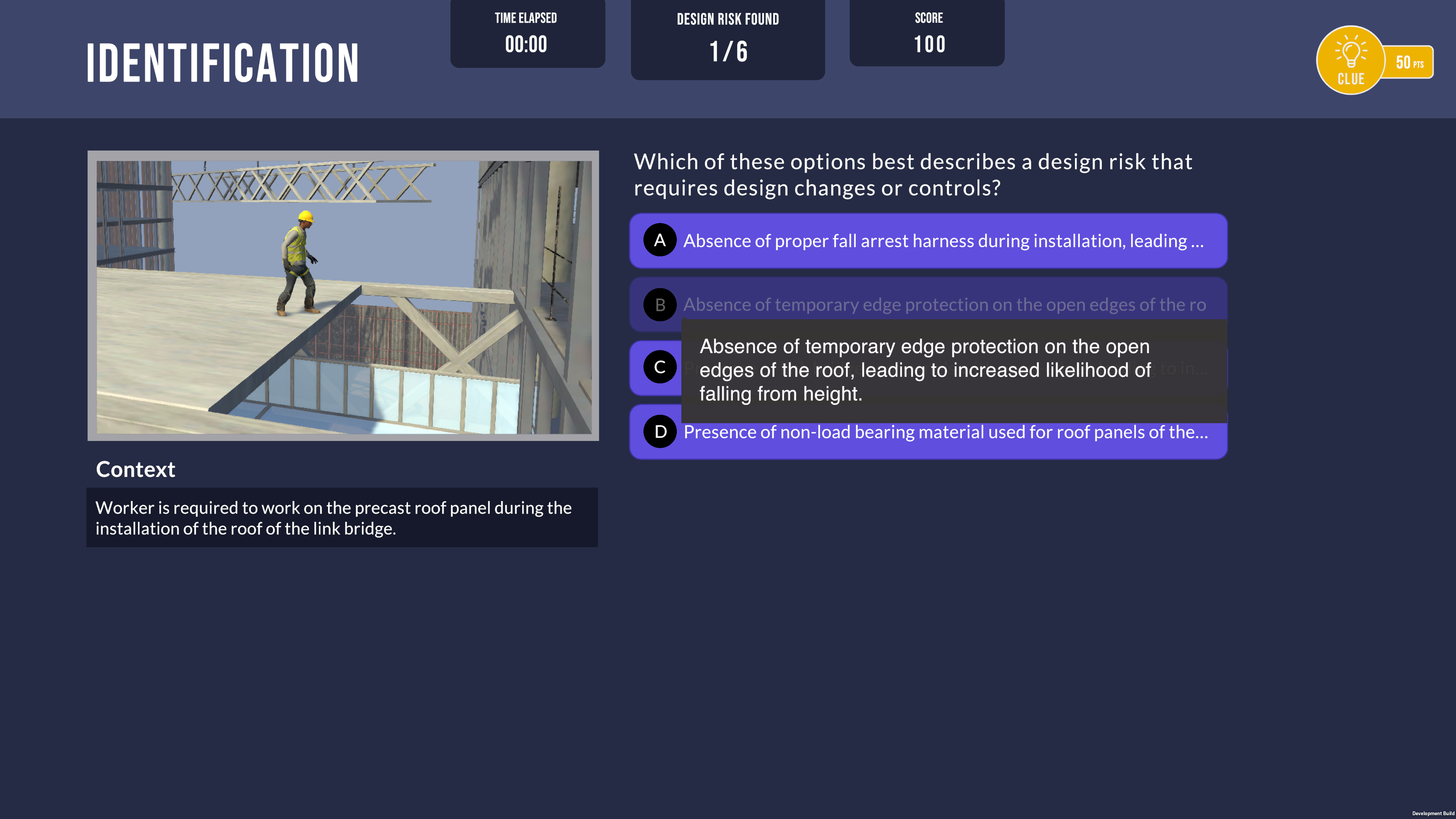 proj_ssd_02 Players must select the appropriate option