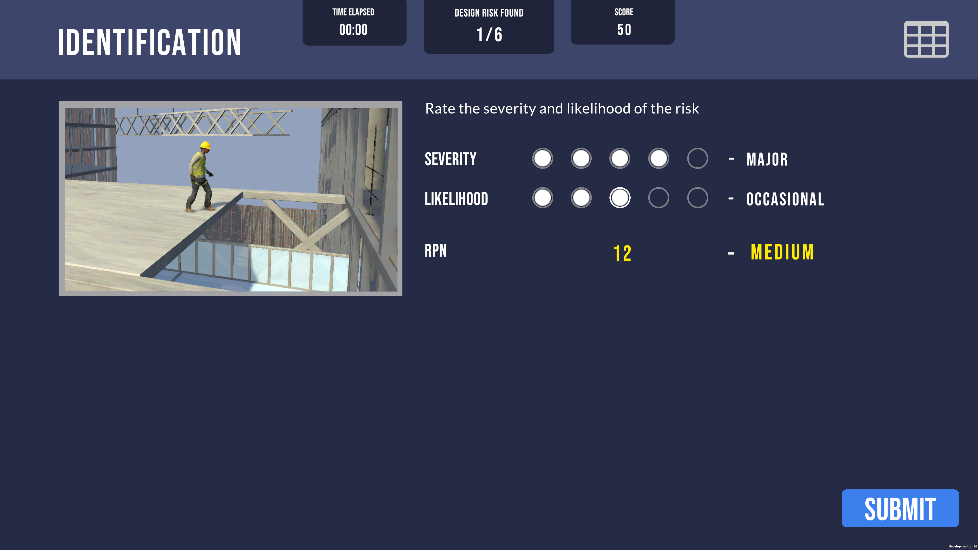 proj_ssd_04 Players to click on the circles to rate