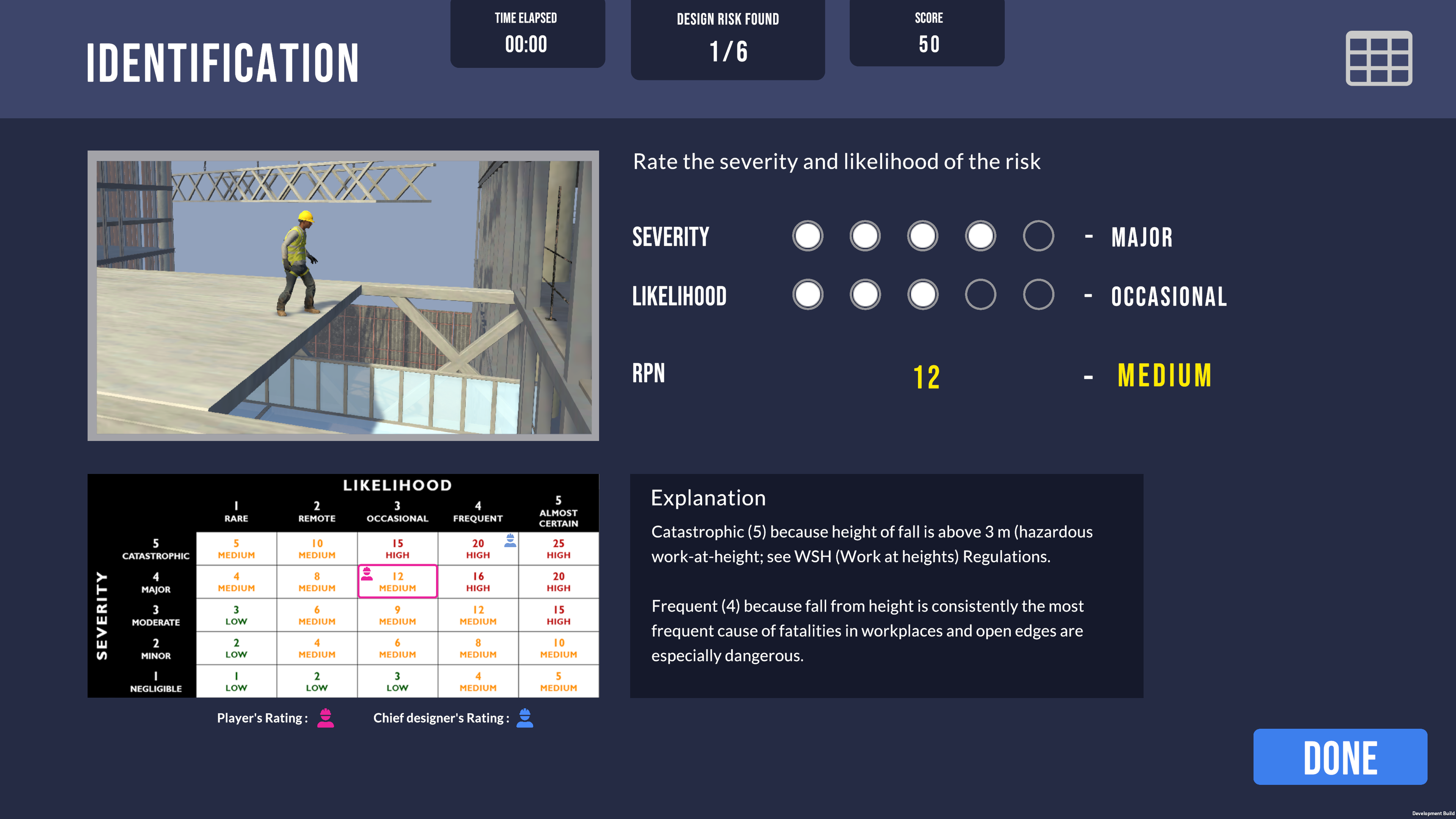 proj_ssd_05 Learners can check their ratings against the model answer