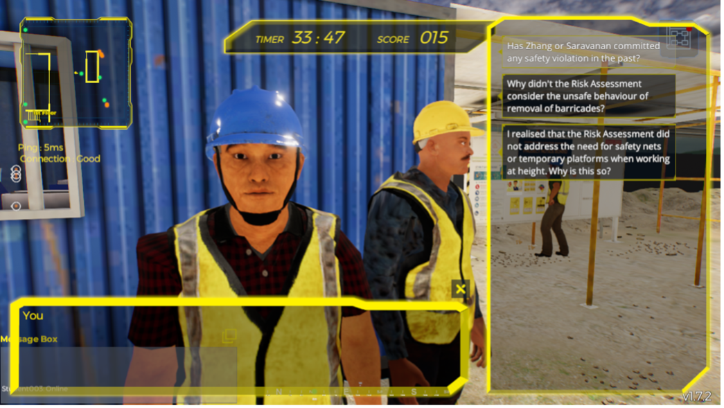 proj_ssi_interview Players can choose from the list of options on the right to interview the NPCs