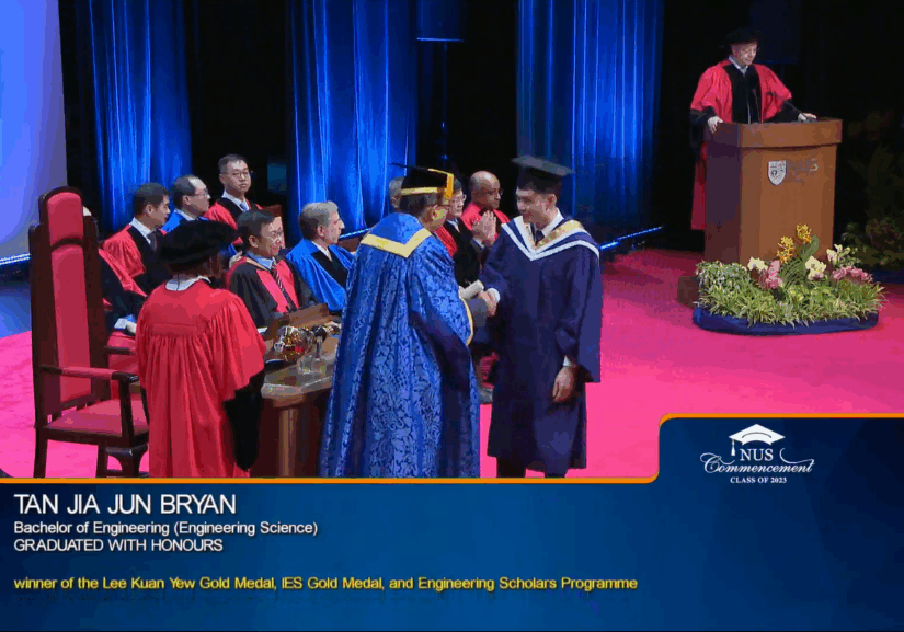 Tan Jia Jun Bryan_lky gold medal, IES gold medal