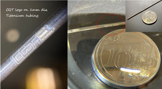 L3 Laser Micro-machining_1mm Titanium Tube (Demo)