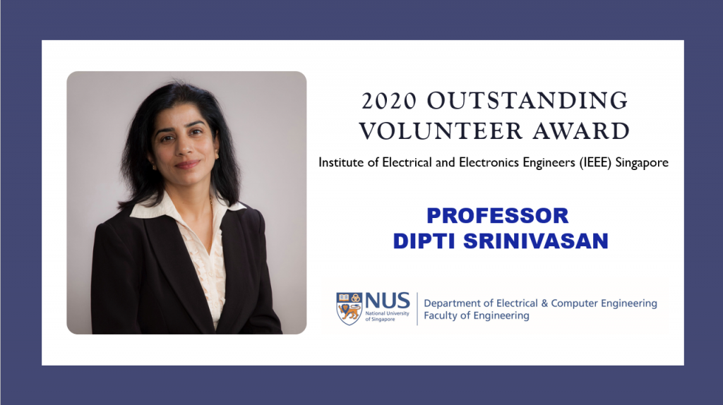 Outstanding Volunteer Award Prof Dipti