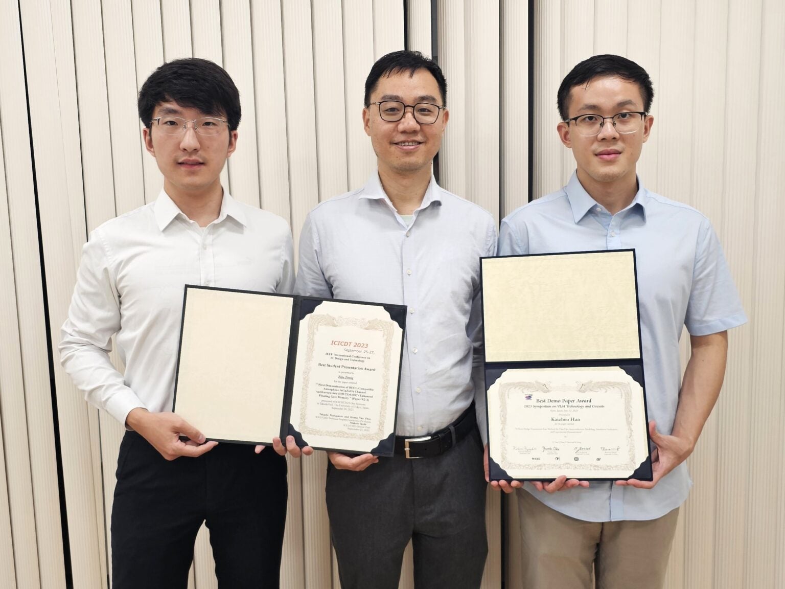 Dual Honors Clinched by Associate Professor Gong Xiao’s Group at IEEE