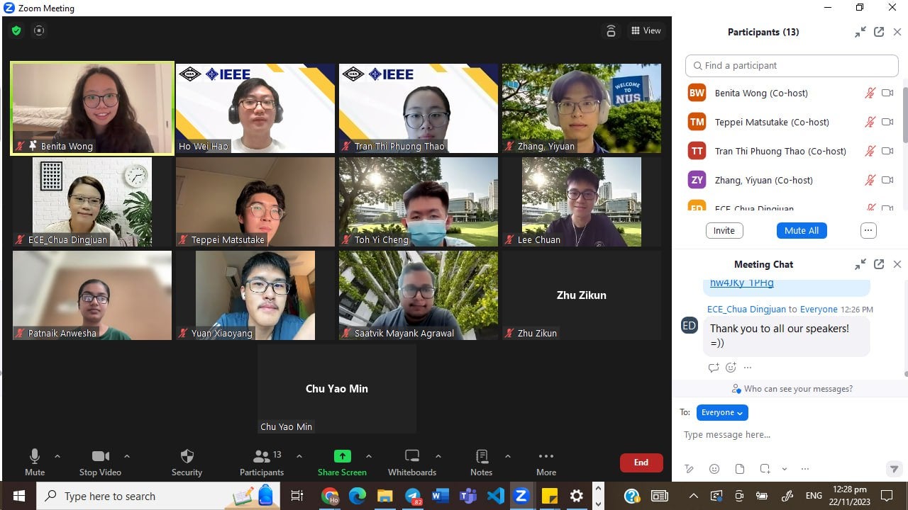 Post Graduate Sharing Session 2023 – Electrical and Computer Engineering
