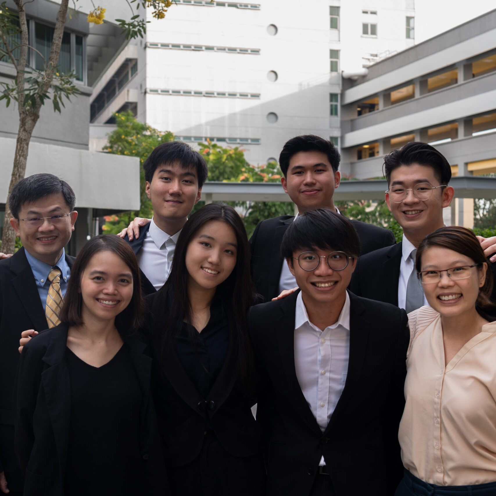 USC exco with advisor photo