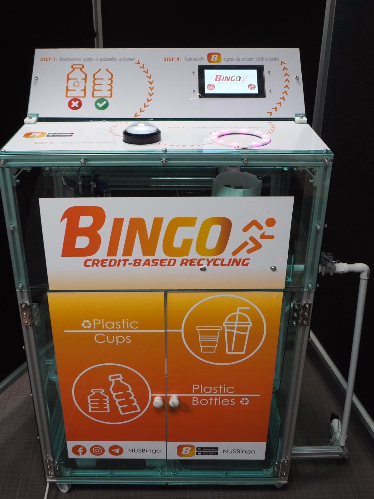 BINGO: Credit-based plastic recycling for the NUS campus